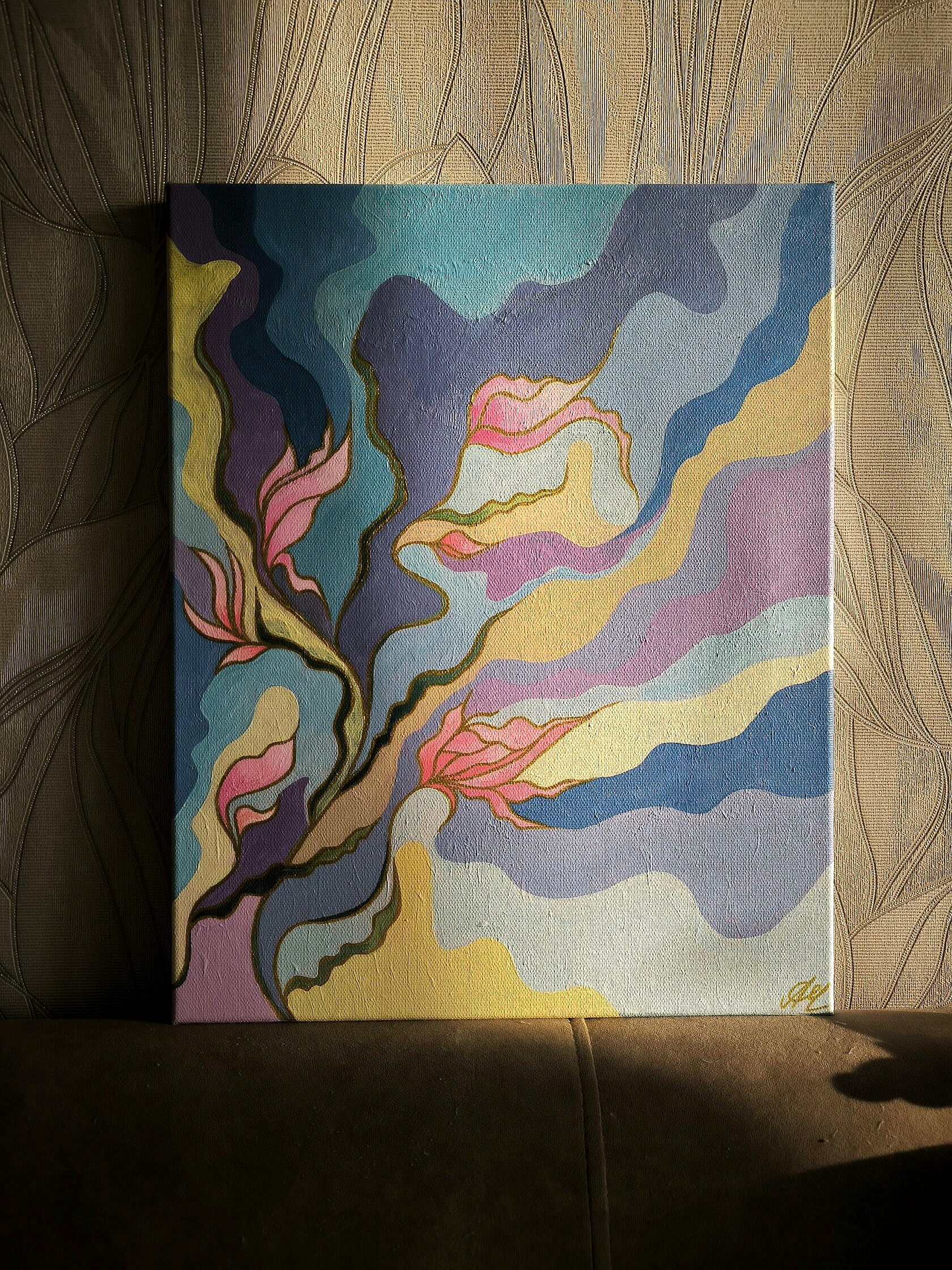 Абстрактные цветы